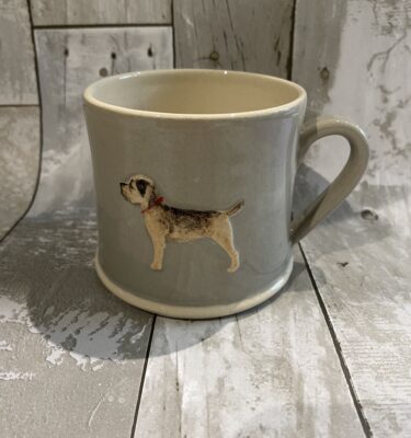 Mug Border Terrier - Grey