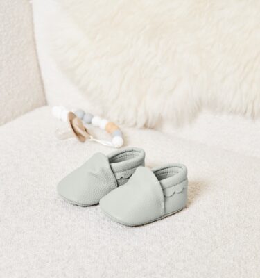 Baby Shoes - Pale Grey