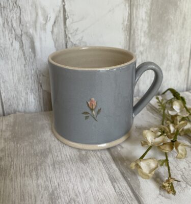 Mug Rosebud - Blue
