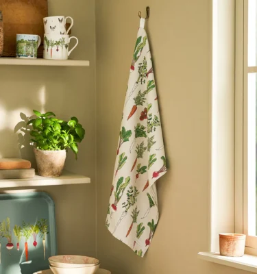 Garden Vegetables - Tea Towel