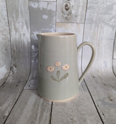 Large Jug Daisy - Eau de Nil