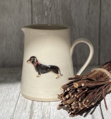 Small Jug Dachshund - Cream