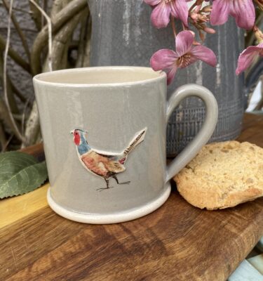 Mug Pheasant - Grey