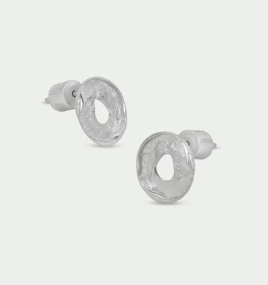 Natural Earrings - Silver