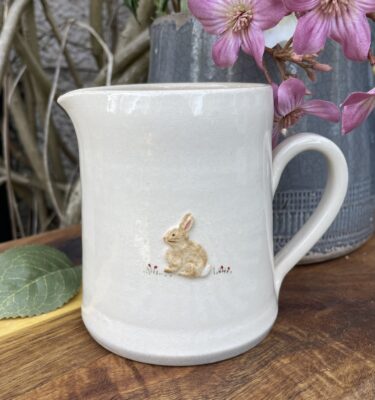 Medium Jug Bunny - Cream