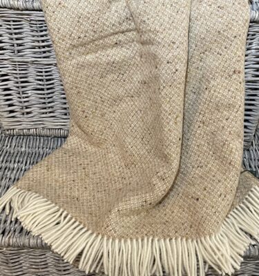 Donegal Light Brown Throw