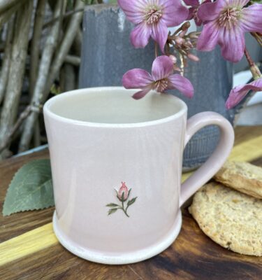 Mug Rosebud - Cream